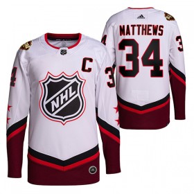 Toronto Maple Leafs Hockeydrakt Auston Matthews 34 2022 NHL All-Star Hvit Authentic - Herre